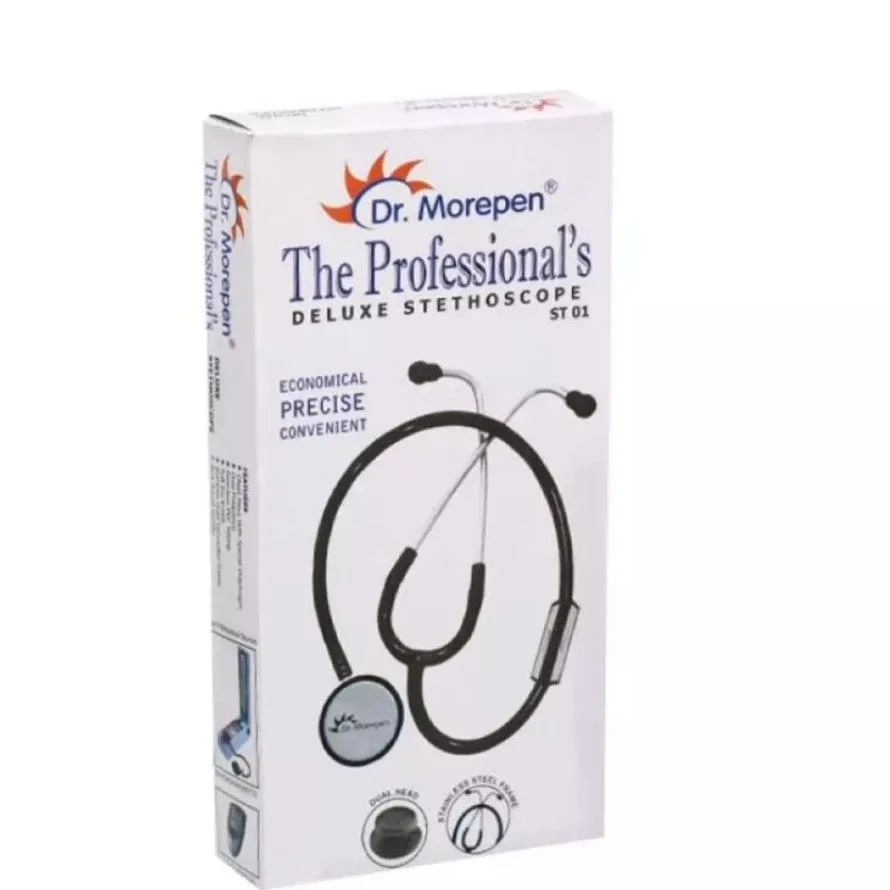 Dr. Morepen Deluxe Dual Head Stethoscope ST01