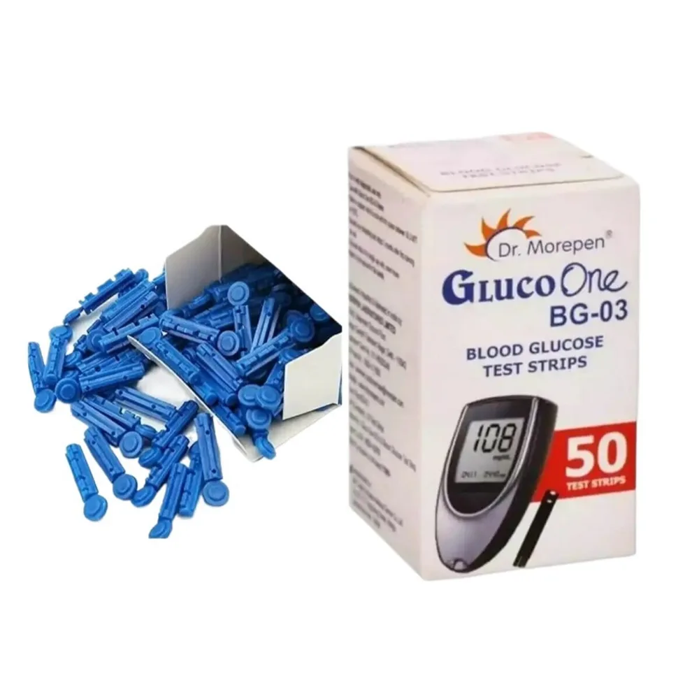 Dr. Morepen BG-03 50 Strips + 100 Lancets
